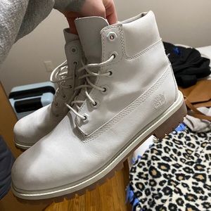 Light Grey Timberlands (size 7)